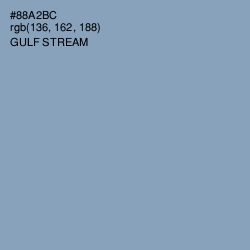 #88A2BC - Gulf Stream Color Image